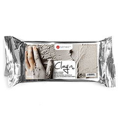 ARTMIE Clay with me Baltë modeluese vetëforcuese - 500g