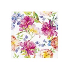 Peceta dekupazhi - ORCHID WITH PEONY - 1pc