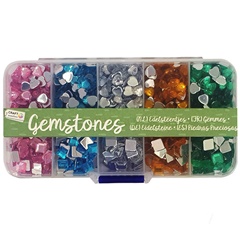 Rhinestones dekorative | katrore dhe zemra